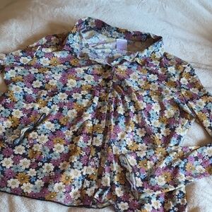 No Boundaries Floral Patterned Jacket
